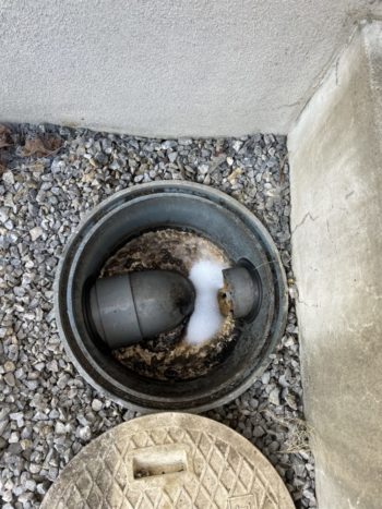 住宅排水管高圧洗浄
